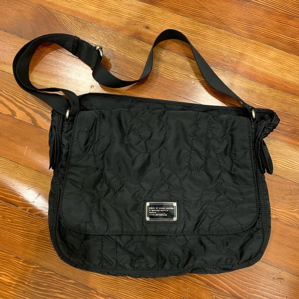 Marc Jacobs laptop messenger bag